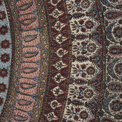 Persian Tablecloth: Isfahan’s Traditional Kalamkari Block Print Darin