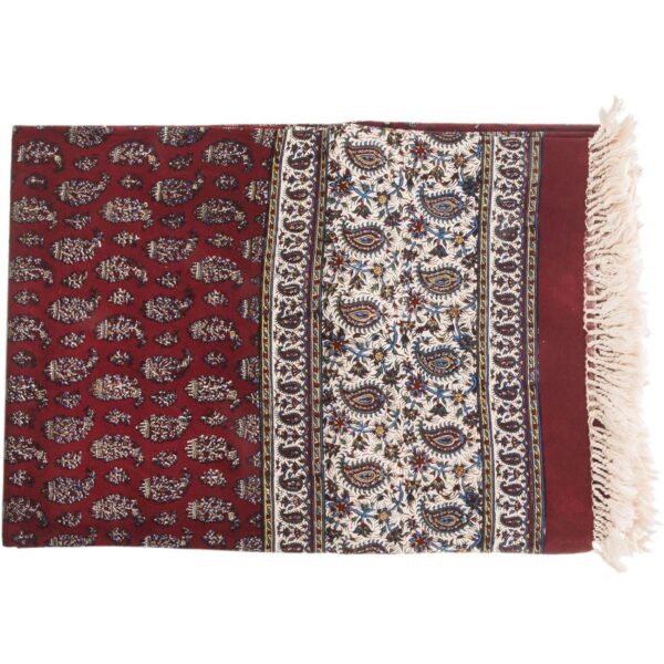 Persian Tablecloth: Isfahan's Traditional Kalamkari Block Print Diba