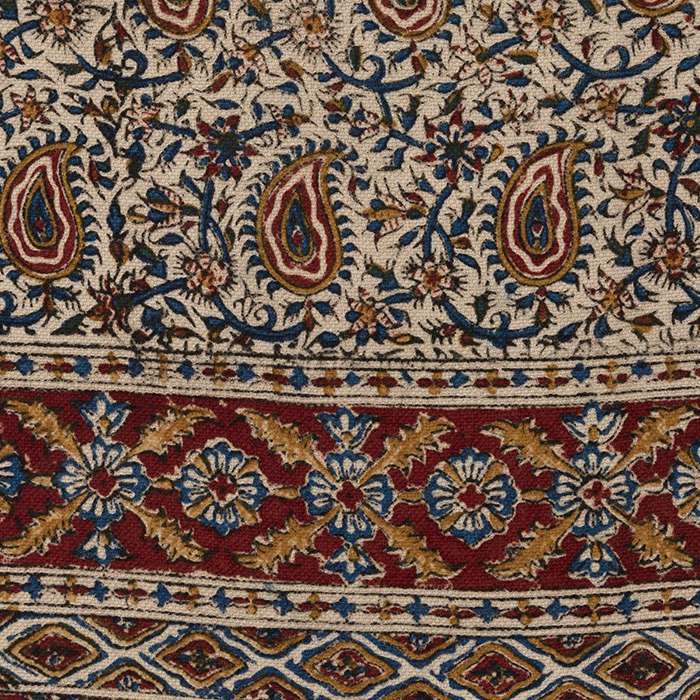 Persian Tablecloth: Isfahan’s Traditional Kalamkari Block Print Farin