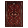 Persian Wool Carpet Hand-Knotted in Chaharmahal & Bakhtiari Iliati Red