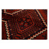Persian Wool Carpet Hand-Knotted in Chaharmahal & Bakhtiari Iliati Red