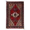 Persian Wool Carpet Hand-Knotted in Khorasan Iliati Red