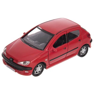 Peugeot 206 Toy Car Diecast Battery Operated & Opening Doors
