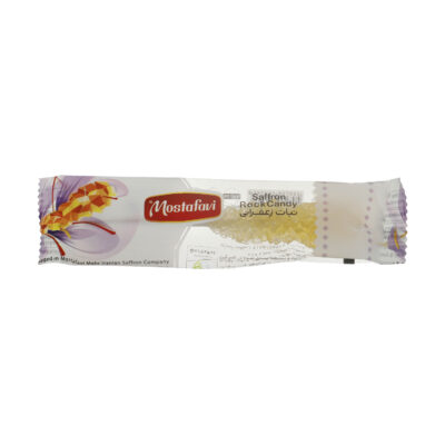 Nabat – Persian Saffron-Flavored Hard Rock Candy on Stick – 1800 gr, 100 Pcs