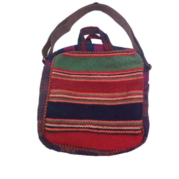 Handcrafted Kilim Crossbody Bag with Traditional Style