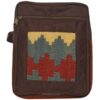Handcrafted Crossbody Shoulder Bag with Kilim Geometric Design