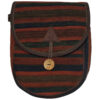 Handcrafted Kilim Crossbody Shoulder Bag in Classic Stripes