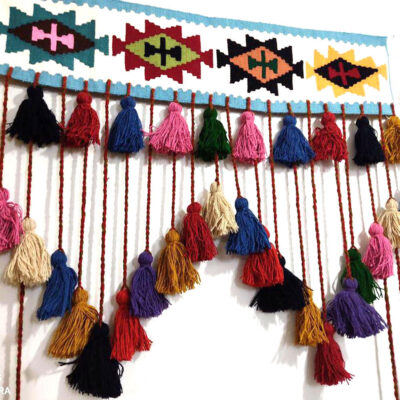 Persian DIY Tassel Wall Hanging Traditional Kilim