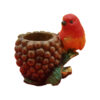 Green Bird Design Toothpick Holder in Polyester (2 pcs)
