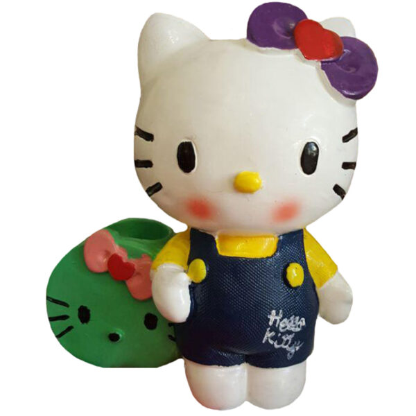 Fantasy Hello Kitty Toothpick Holder in White Polyester