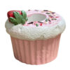 Strawberry Cupcake Toothpick Holder – Perfect for Home and Restaurants