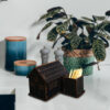 Wooden Toothpick Holder with Cottage Design for Your Table