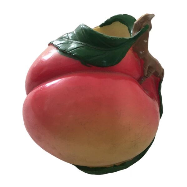 Peach Fruit Design Toothpick Holder for Dining Decor