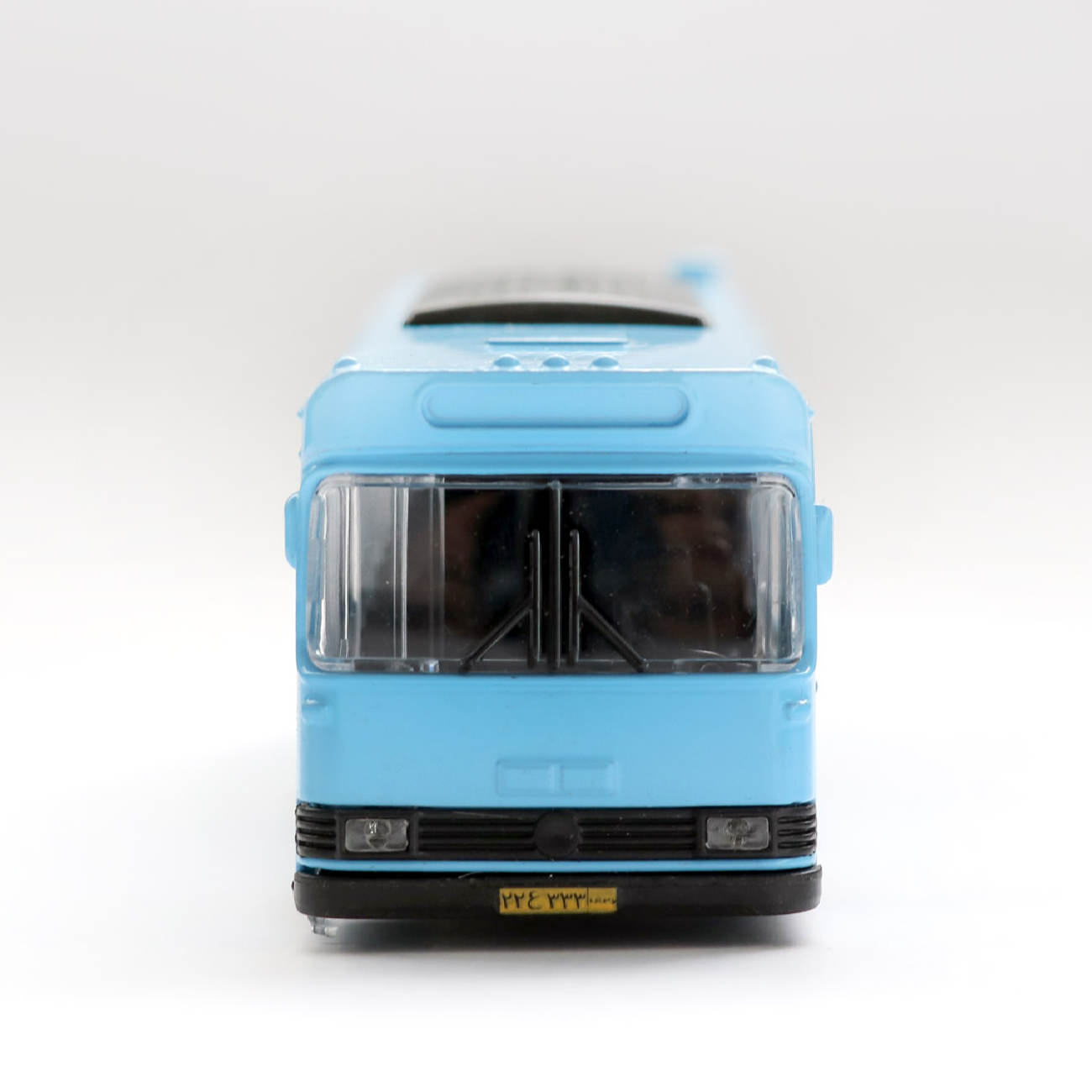 Iranian Toy Bus Diecast Battery-Operated Blue