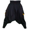 Traditional Kurdish Trouser – Black Elegant Shalwar
