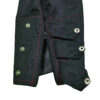 Traditional Kurdish Trouser – Black Elegant Shalwar