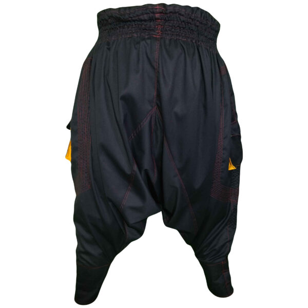 Traditional Kurdish Trouser – Black Elegant Shalwar