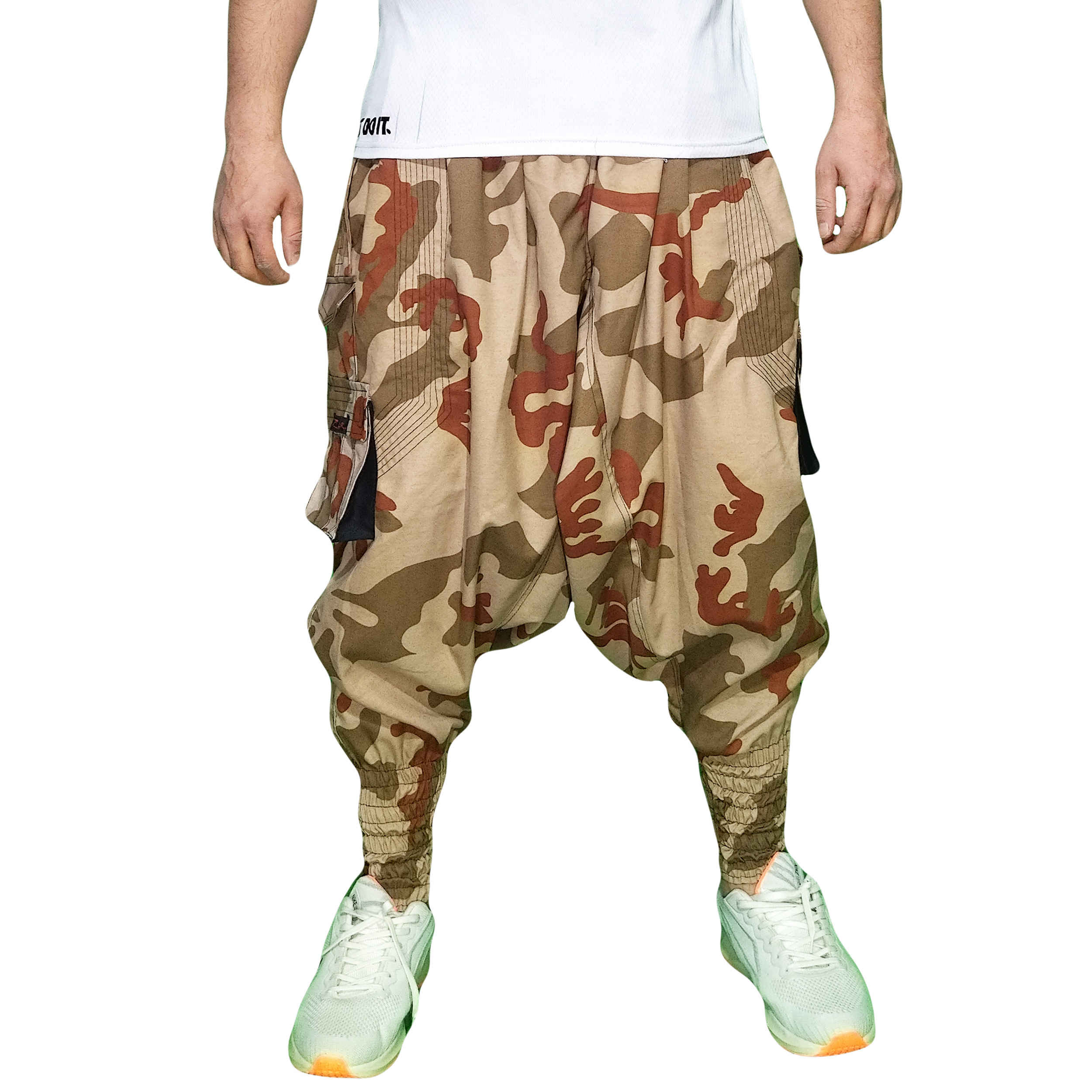 Traditional Kurdish Trouser – Camo Design Zendan Baft Shalwar