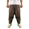 Traditional Kurdish Trouser – Brown Classic Shalwar