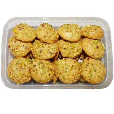 Shirini Nargili – Traditional Persian Pistachio-Coconut Cookies from Yazd 800g