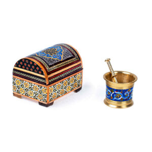 Treasured Persian Artisanal Gift Set with Saffron