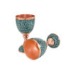 Turquoise Inlaid Haft seen Set for Nowruz Table Decoration