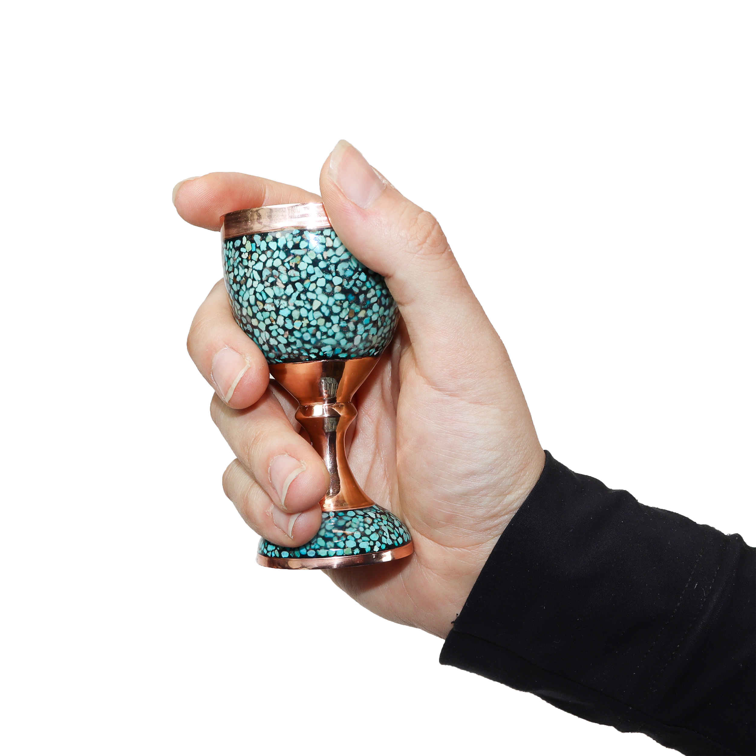 Turquoise Inlaid Haft seen Set for Nowruz Table Decoration