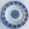 White Melamine Dinnerware Set for 6 Traditional Design
