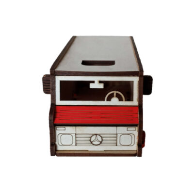 3D Puzzle Wooden Model Kit – Bus
