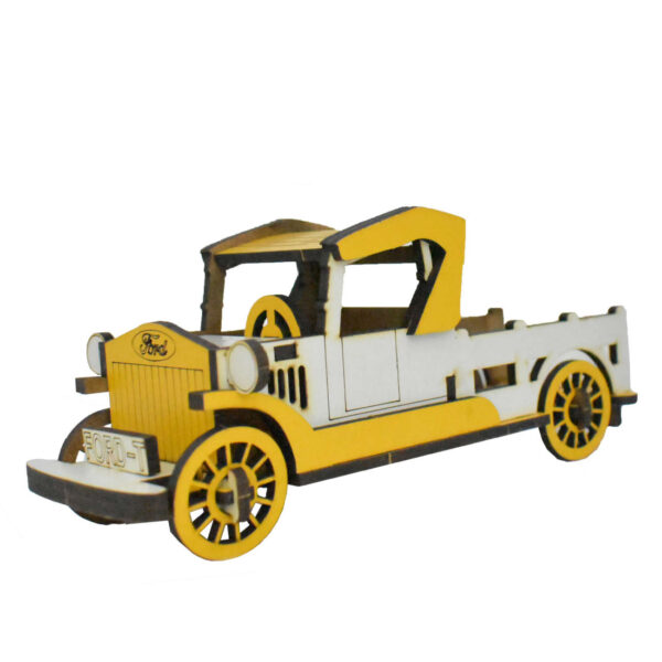 3D Puzzle Wooden Model Kit - Classic Ford