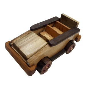 Wooden Car Toy Handcrafted Classical Collectible