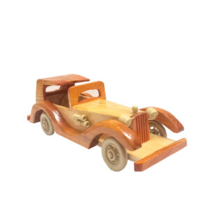 Wooden Car Toy Handcrafted Classical Collectible