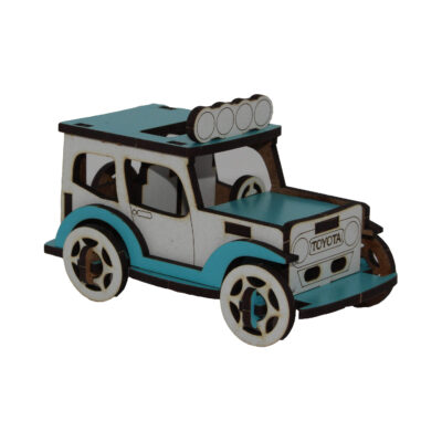 3D Puzzle Wooden Model Kit – Car