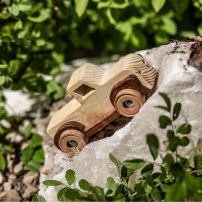 Maquette Model Kit: Wooden Car Model Kit