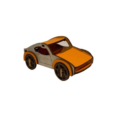 3D Puzzle Wooden Model Kit – Car (Set of 3)