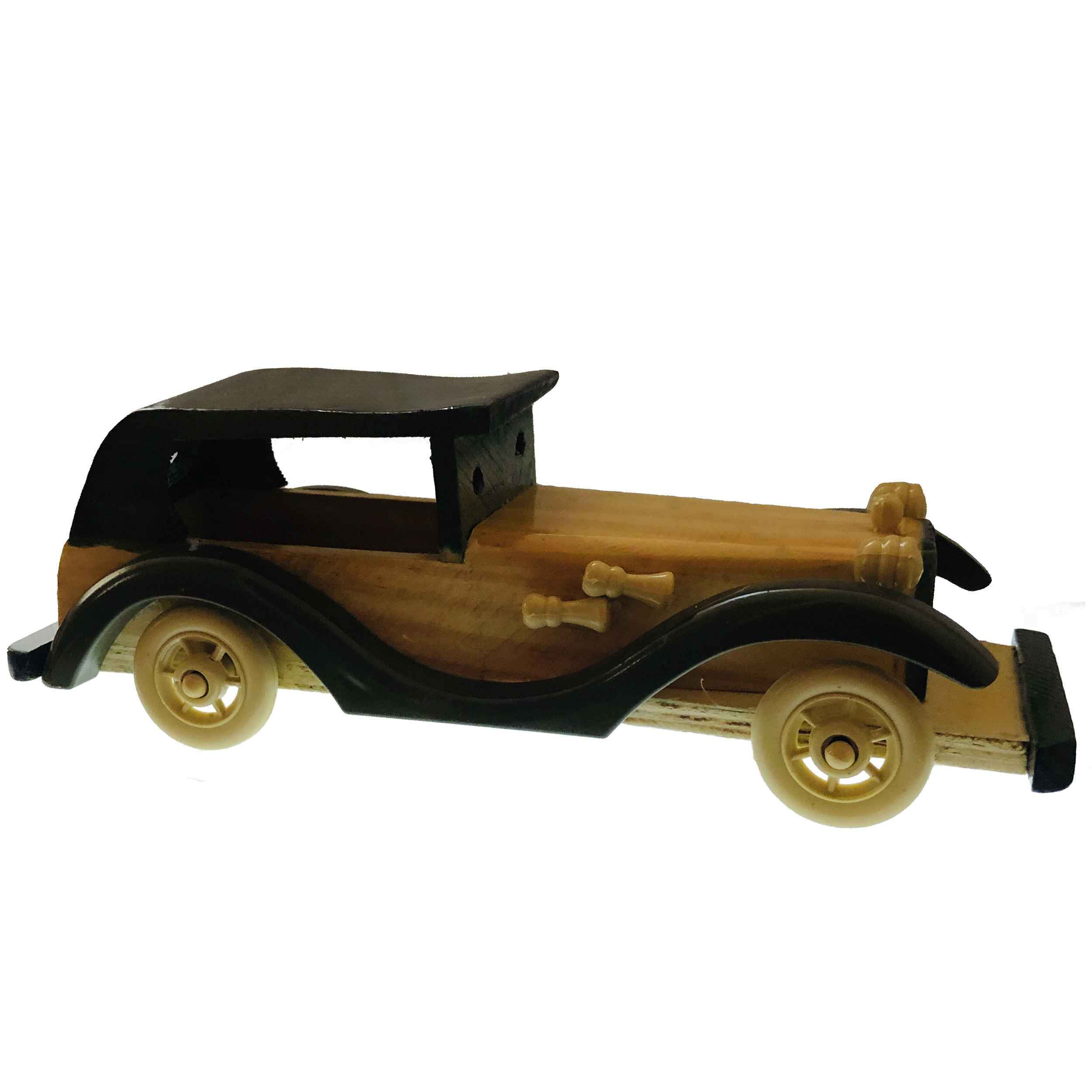 Maquette Model Kit: Wooden Model Kit Classic Mercedes Car