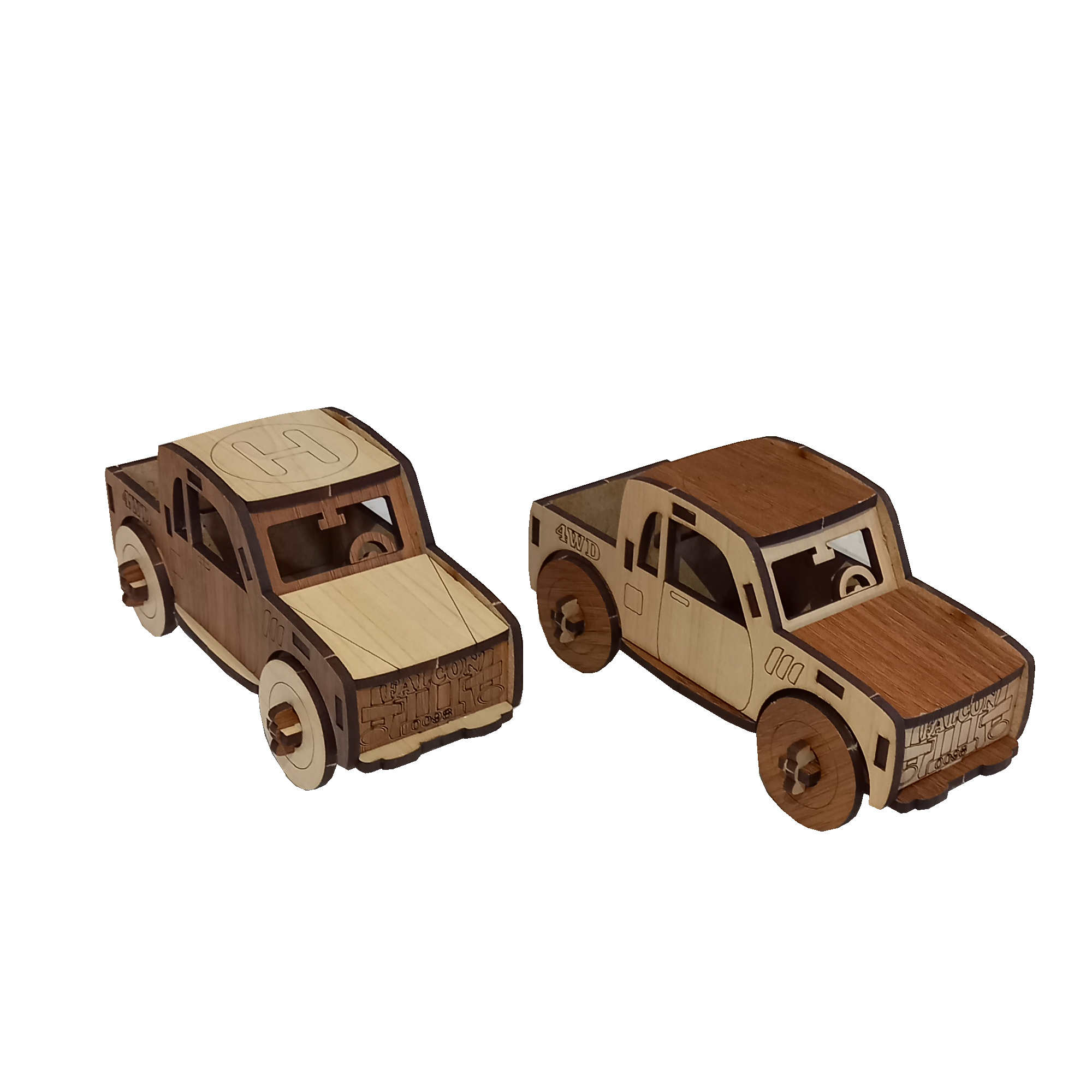 3D Wooden Puzzle Model Kit – Classic Car