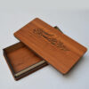 Wooden Box for Gift Giving with the Persian Calligraphy Pattern