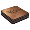 Wooden Box for Gift Giving with the Persian Calligraphy Pattern Hearts Design