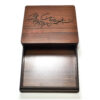 Wooden Box for Gift Giving with the Persian Calligraphy Pattern Hearts Design