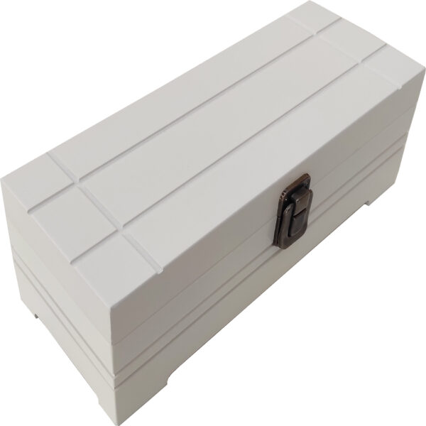 Four-Compartment Tea Box for Tea Bag Variety