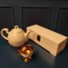 Four-Compartment Tea Box for Tea Bag Variety