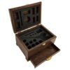 Wooden Sewing Box with Drawer for Efficient Organizing
