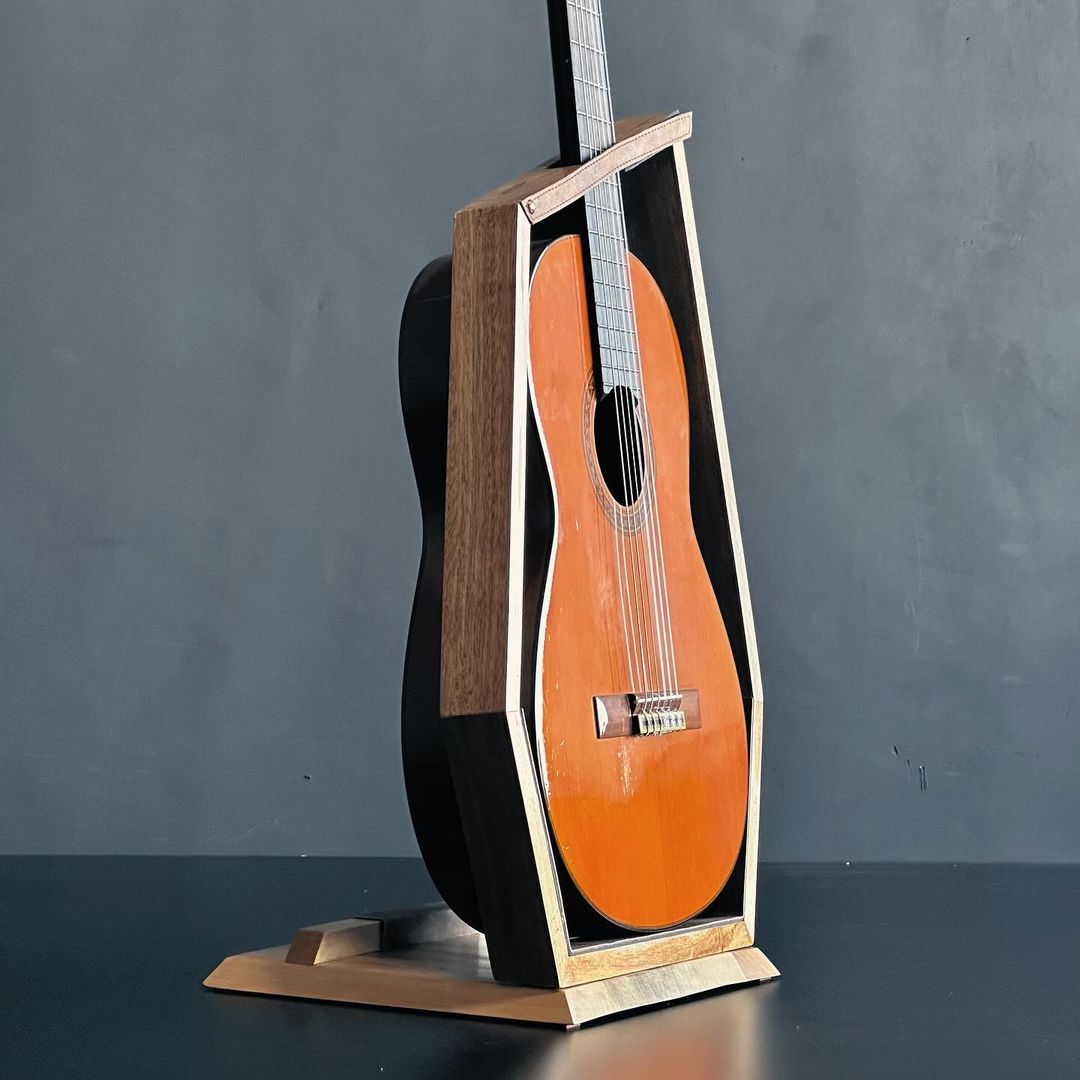 Wooden Stand for Guitar Instrument Luxurious Handmade