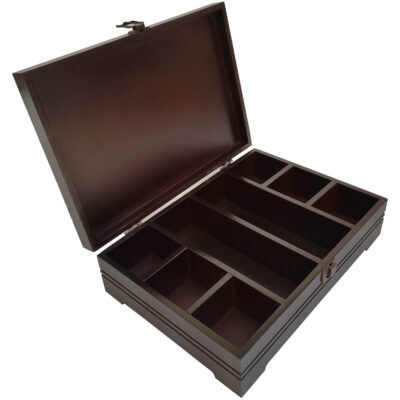 8-Slot Tea Bag Organizer – Spacious and Stylish
