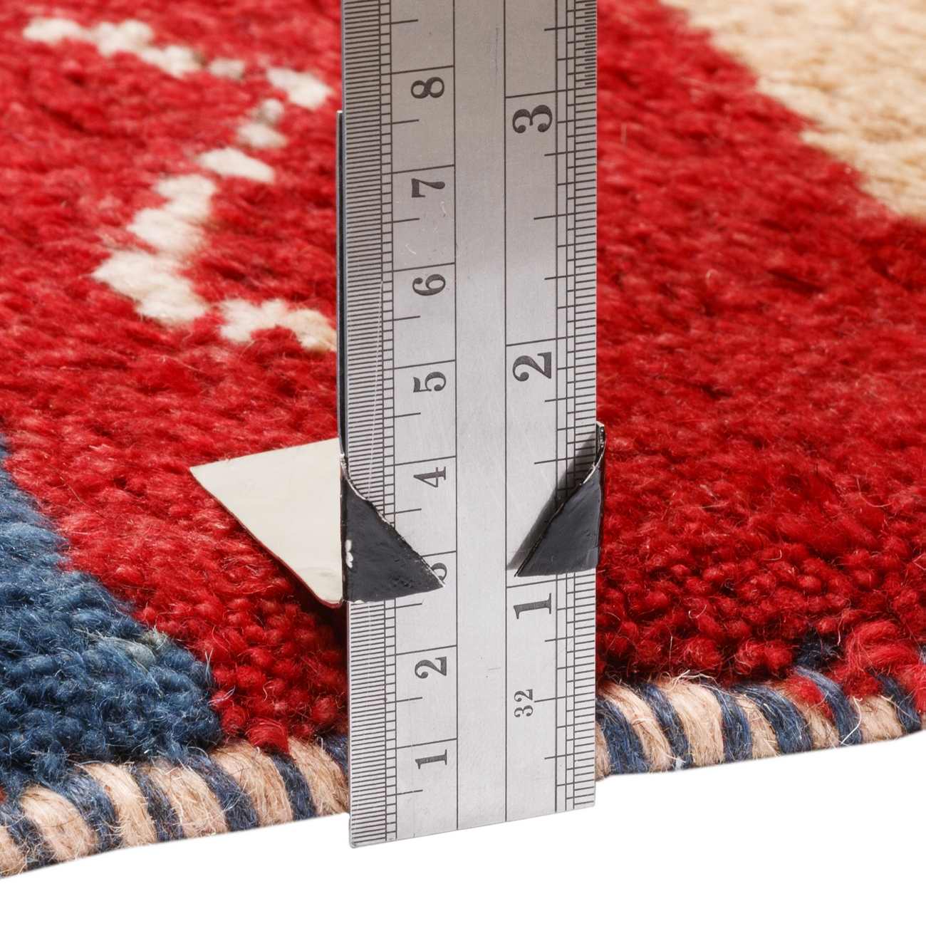 Genuine Persian Gabbeh Wool Rug Handwoven in Shiraz Tree Motifs