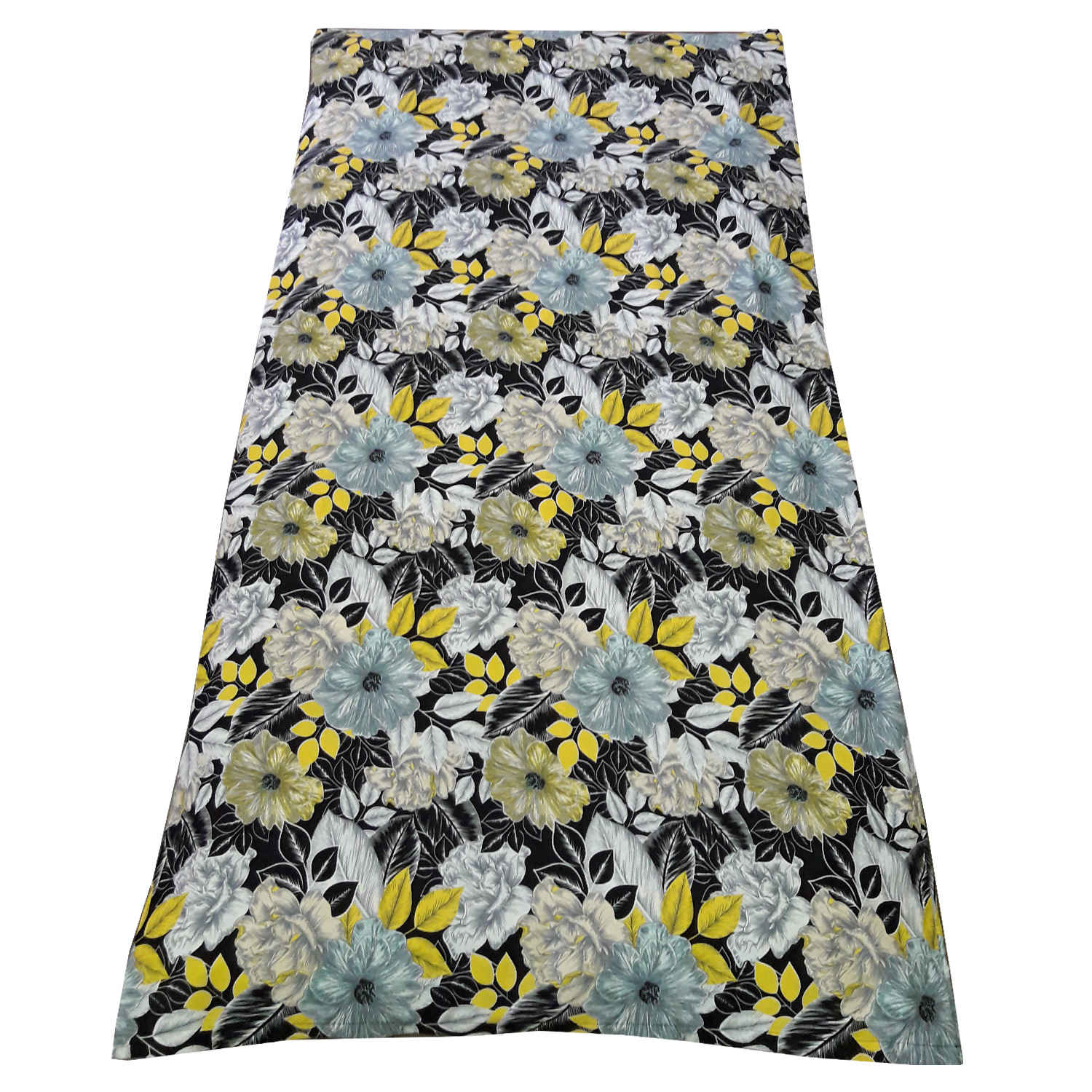 Cotton & Polyester Mattress Cover – Fitted, Breathable, Floral Design, 195×90 cm