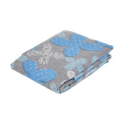 Cotton Mattress Cover – Fitted, Breathable, Washable Floral Design, 190×90 cm