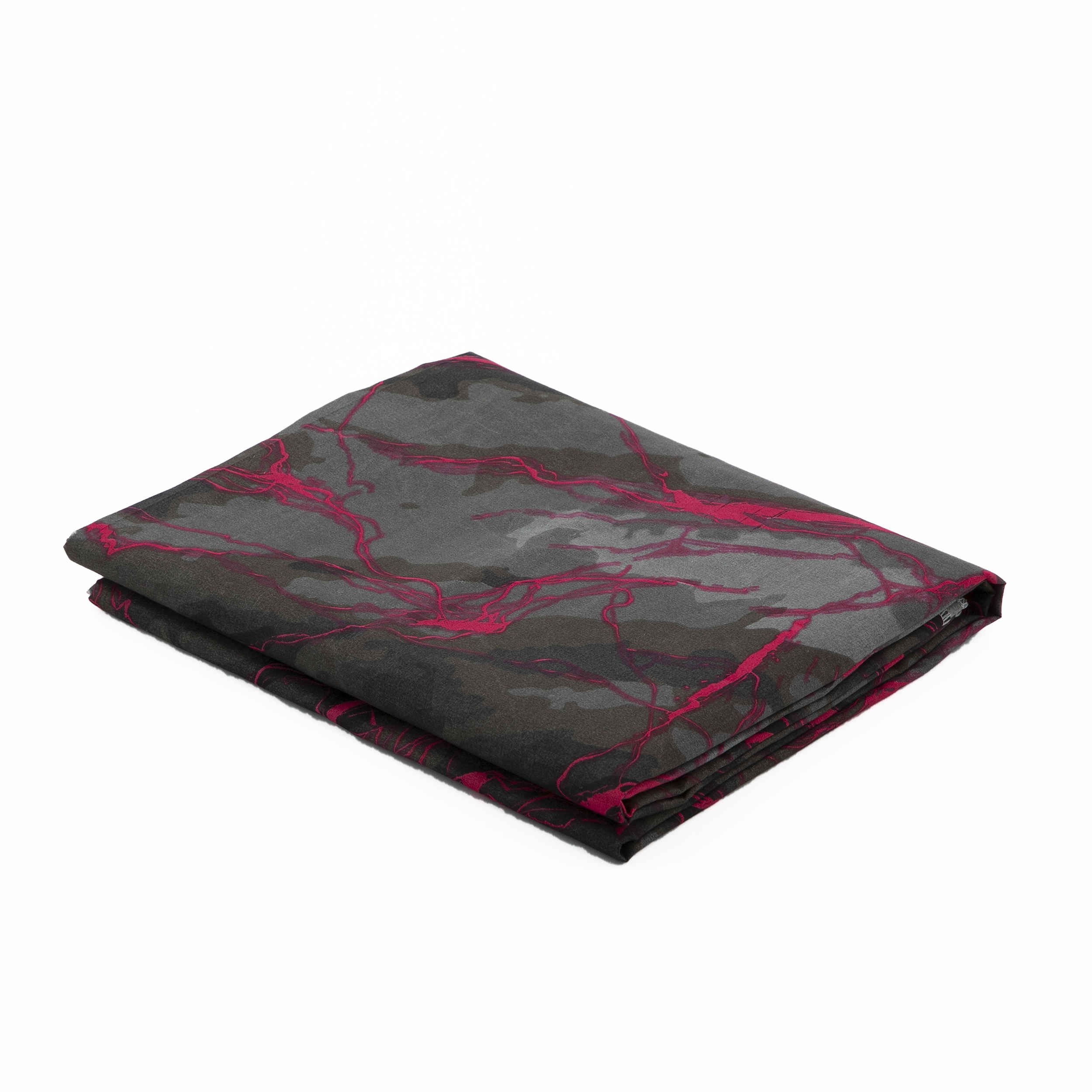 Cotton Mattress Cover – Fitted, Breathable, Marble Design with Zipper, 190×90 cm