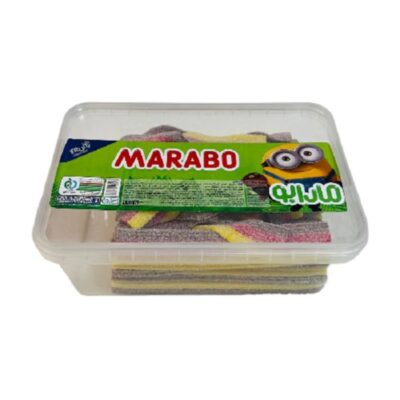 Halal Gummy Candy – Blackberry Sticks – Marabo (900g)